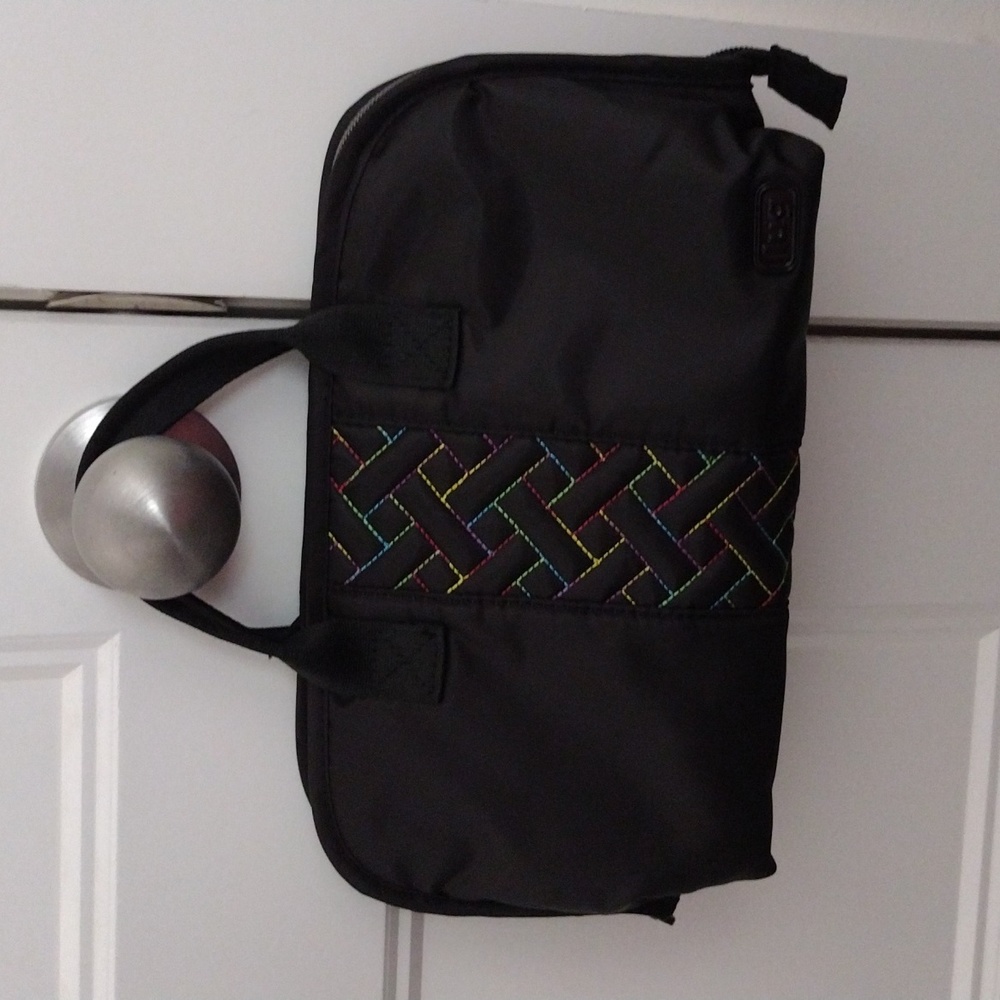 NWOT Lug Flash cosmetic Rainbow Black